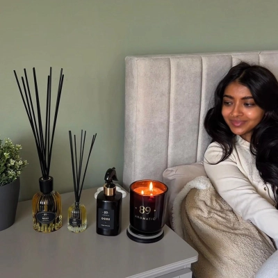 SET: Home Fragrance, Ambient Spray & Perfumed Candle